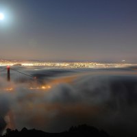 Golden Gate in Fog