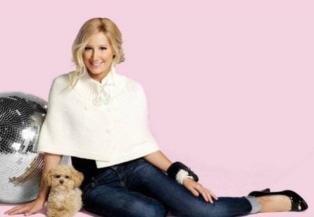 Ashley Tisdale - actress, sexy, tisdale, dog, beautiful, ashley tisdale, singer, ashley