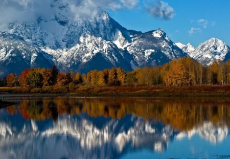 Mount Moran Grand Teton - mount moran grand teton, mount moran, wyoming, grand teton