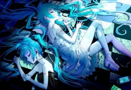 Vocaloids - hatsune, anime, vocaloids, miku