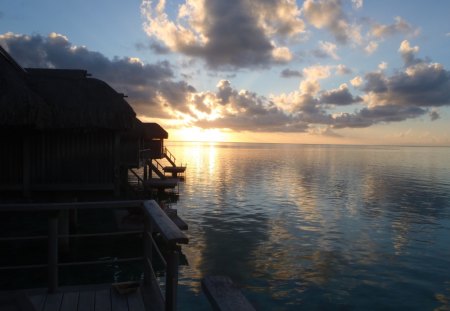 Bora Bora - beautiful, beach, bay, wonderful, paradise