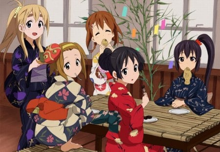 What's up? - k-on, ritsu, tsumugi, mio, yui