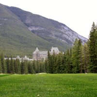 Majestic view toward the mountains