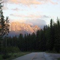 The sublime of the mountains at Banff Alberta