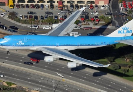 Boeing 747 - plane, boeing, international, los, angeles, 747