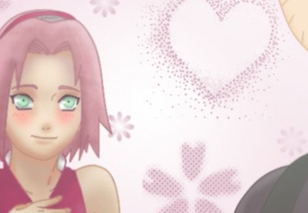 look at you - narusaku, sakura, look, naruto