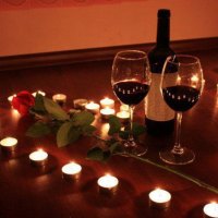 Our romantic evening my love