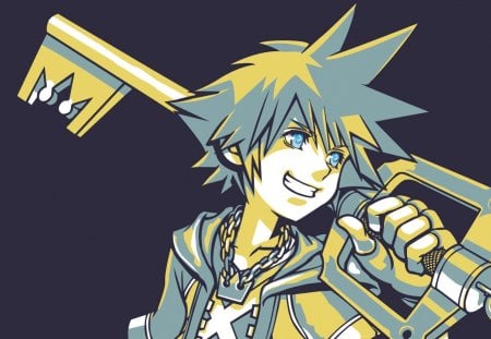 The Keyblade Master - square enix, kingdom hearts, keyblade, sora