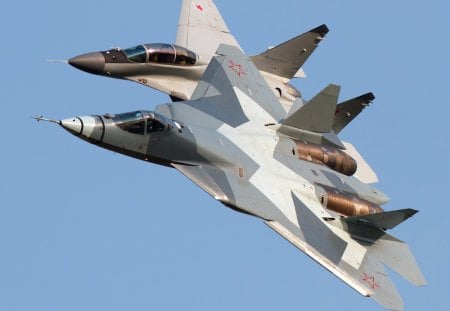 sukhoi and mig fighters - y, f, l, g