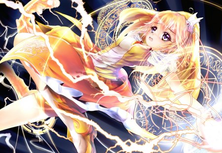 Yayoi Kise - anime, yayoi kise, long hair, dress