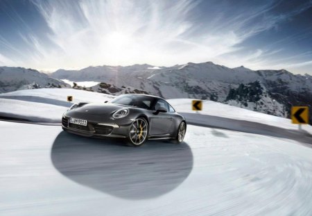 Porsche 911 Carrera - drive, speed, furious, car