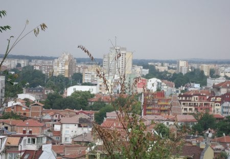 Bulgaria - plovdiv, city, old, view