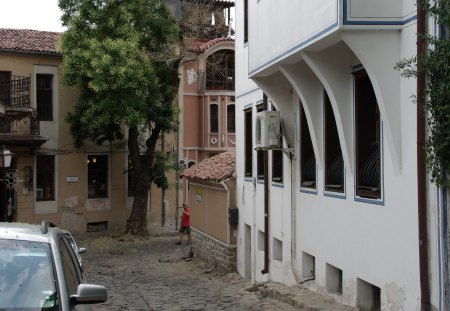 Bulgaria - city, houses, plovdiv, old