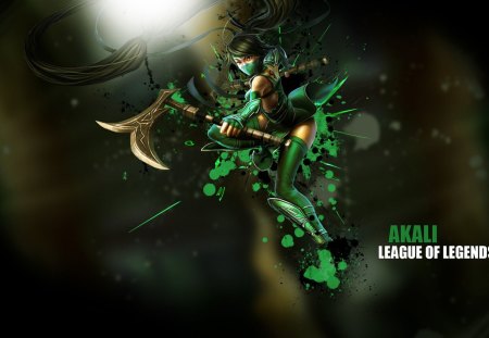 League Of Legends - Akali - game, league of legends, akali, lol