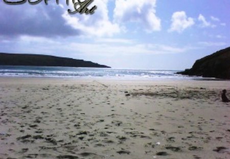 irish beach - nature, ocean, beach, water, irland, sand, sea