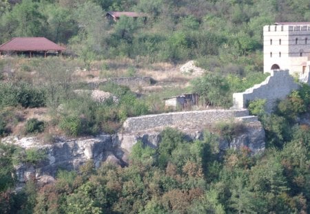 Bulgaria - fortress, medieval, view, wall