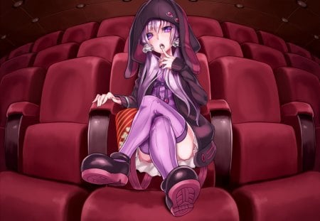 vocaloid - cute, anime, vocaloid, seats