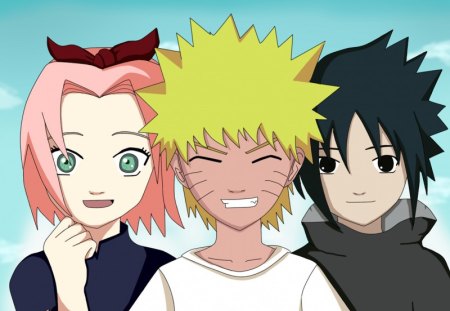 young naruto sakura and sasuke