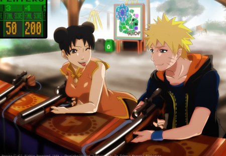 still queen of weapons - date, naruto, weapons, tenten