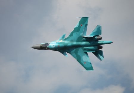 Su-34 - russia, air show, zhukovsky, bomber