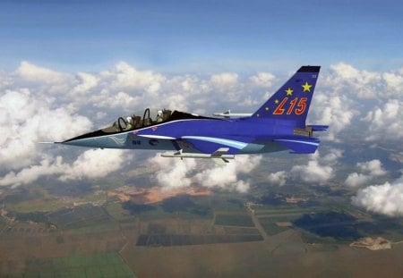 Hongdu L-15 Falcon - chinese air force, jet, jet trainers, advanced jet trainers