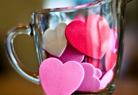 Pitcher of LOVE♥ - pitcher, red, full, fashion, entertainment, crystal, pink, hearts