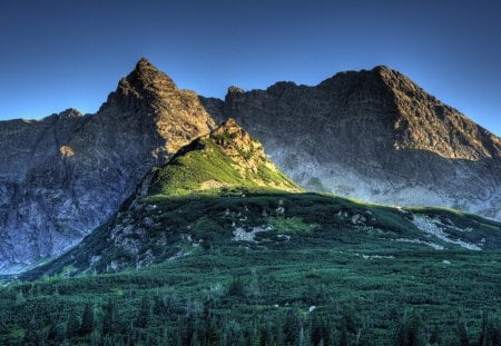 Polish Tatra Mountains - snow, tatra, mountains, polish