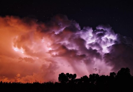 color clouds - colorful, clouds, color, sky