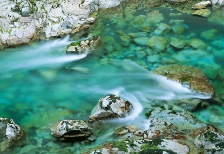 Water - nature, lake, river, water, rocks