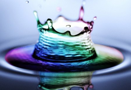 colour full drop - cg, abstract