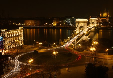 Budapest Nightshot - budapest, lights, city, nightshot, night