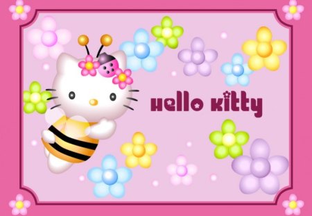 Bee Kitty - hello kitty, bees