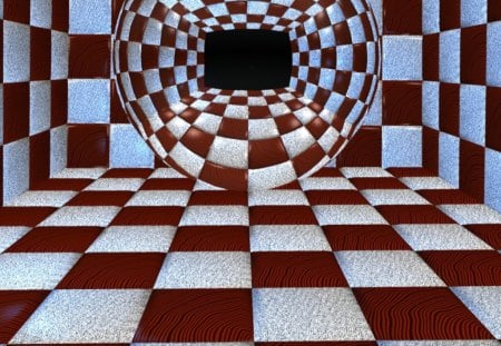 3d_walls - white, walls, ball, red