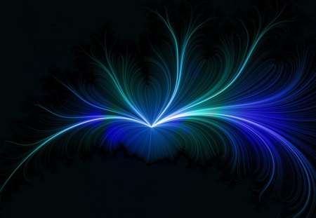 Magnetic field lines - abstract, lines, wallpaper, magnetic, field