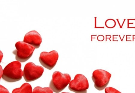 Love Forever - always, big, forever, small, love, hearts