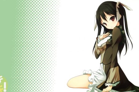 Mayo Chiki - anime, black hair, mayo chiki, dress