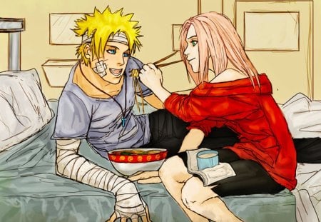 Feed - narusaku, feed, sakura, naruto