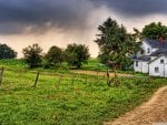 beautiful old farm hdr