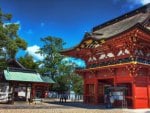 shrine gate and grounds hdr