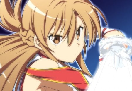 Yuuki Asuna - rapier, hot, anime girl, art, guild, amazing, game, cool, yuuki, katana, artistic, sexy, stunning, swordsman, beautiful, uniform, nice, beauty, brown eyes, blade, sao, brown hair, brown, pretty, yuuki asuna, anime, sword, cute, sword art online, asuna, girl, armpit, the flash, flash, attack, cg, weapon, digital, awesome, skill, outfit