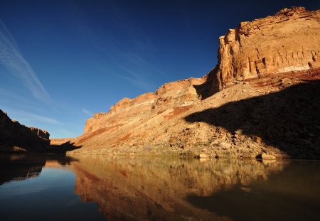 Grand Canyon Reflections - reflections, grand, canyon, river