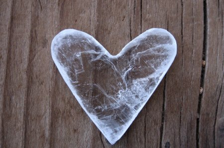 Ice heart - ice, pure, heart, photography