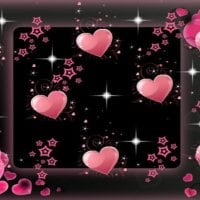 Pink Hearts of Love