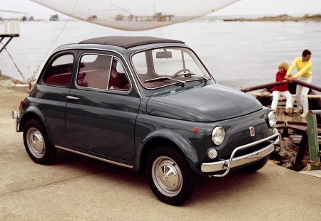 1968 Fiat 500 - fiat, 1968, 68, 500, antique, mini, car, vintage, classic, old, small