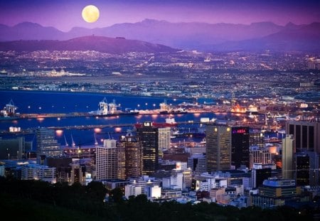 Moonlight Over Capetown.