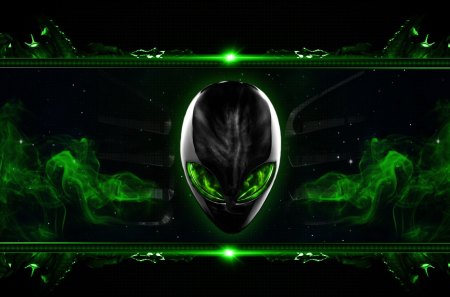 Alienware - alienware, colors, logo, technology