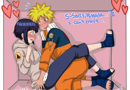 cramped - hinata, naruhina, cramped, naruto