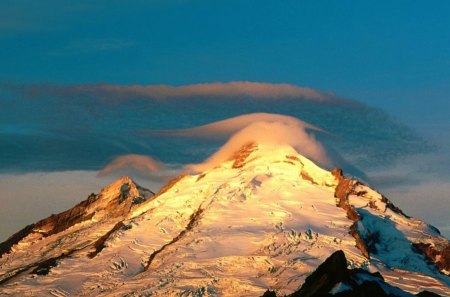 Mount Baker ~ Washington St.~ US - landscapes, beauty, mountains, nature