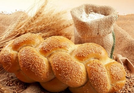 Bread from God - bread, wheat, god, love, wheat bread, sugar, life