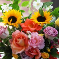 Bouquet of different flowers